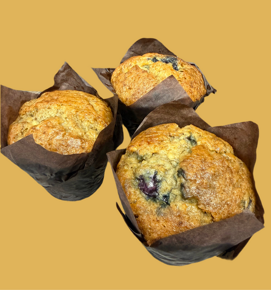Banana & Blueberry MUFFINS