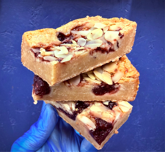Dark Cherry Bakewell Blondie