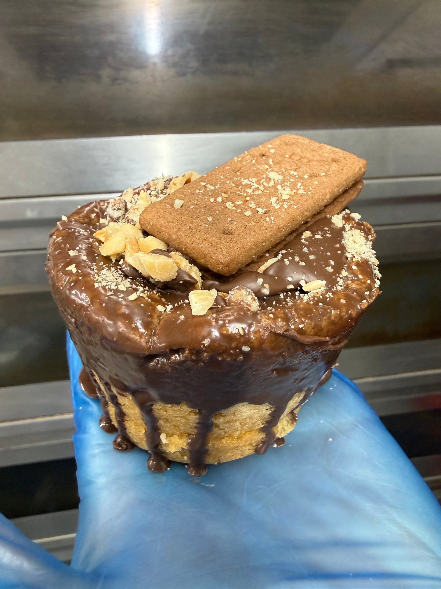 Nutella & Bourbon Stuffed COOKIE CUP