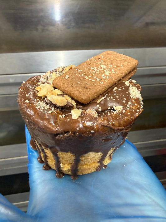 Nutella & Bourbon Stuffed COOKIE CUP